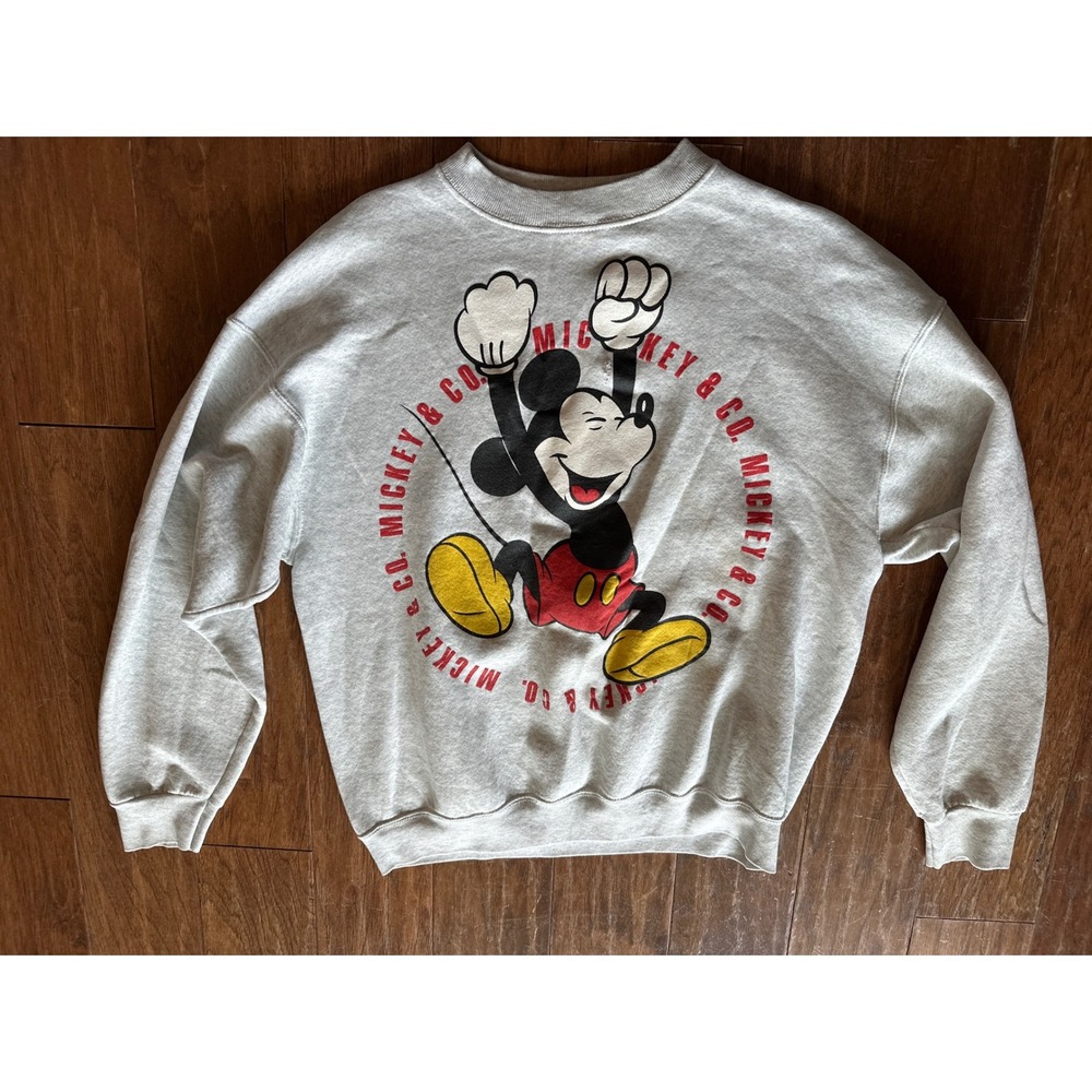 Vintage Mickey and Co. Crewneck Sweatshirt Disney Extra Large XL 90s